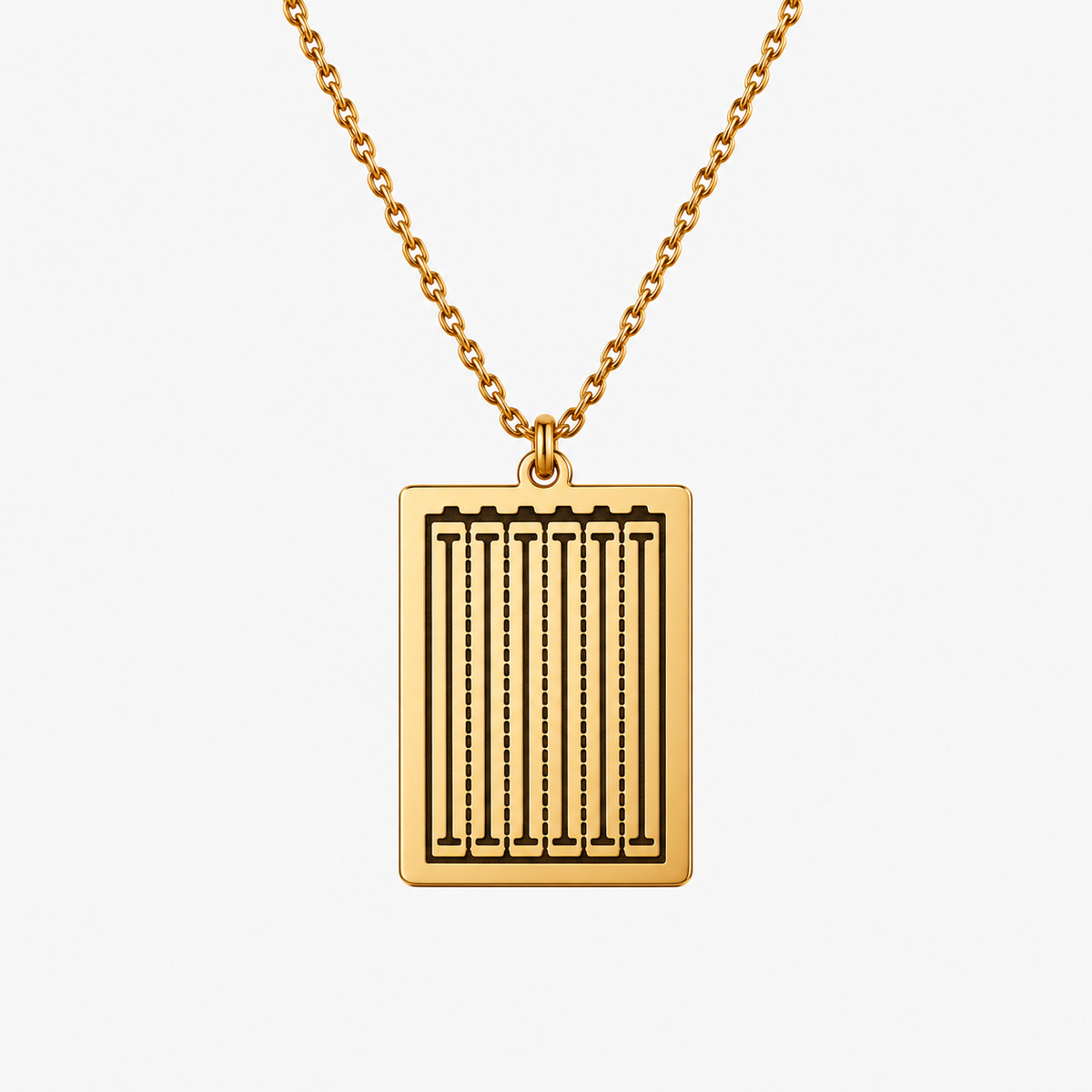 CREST Swim Club Necklace — Gold