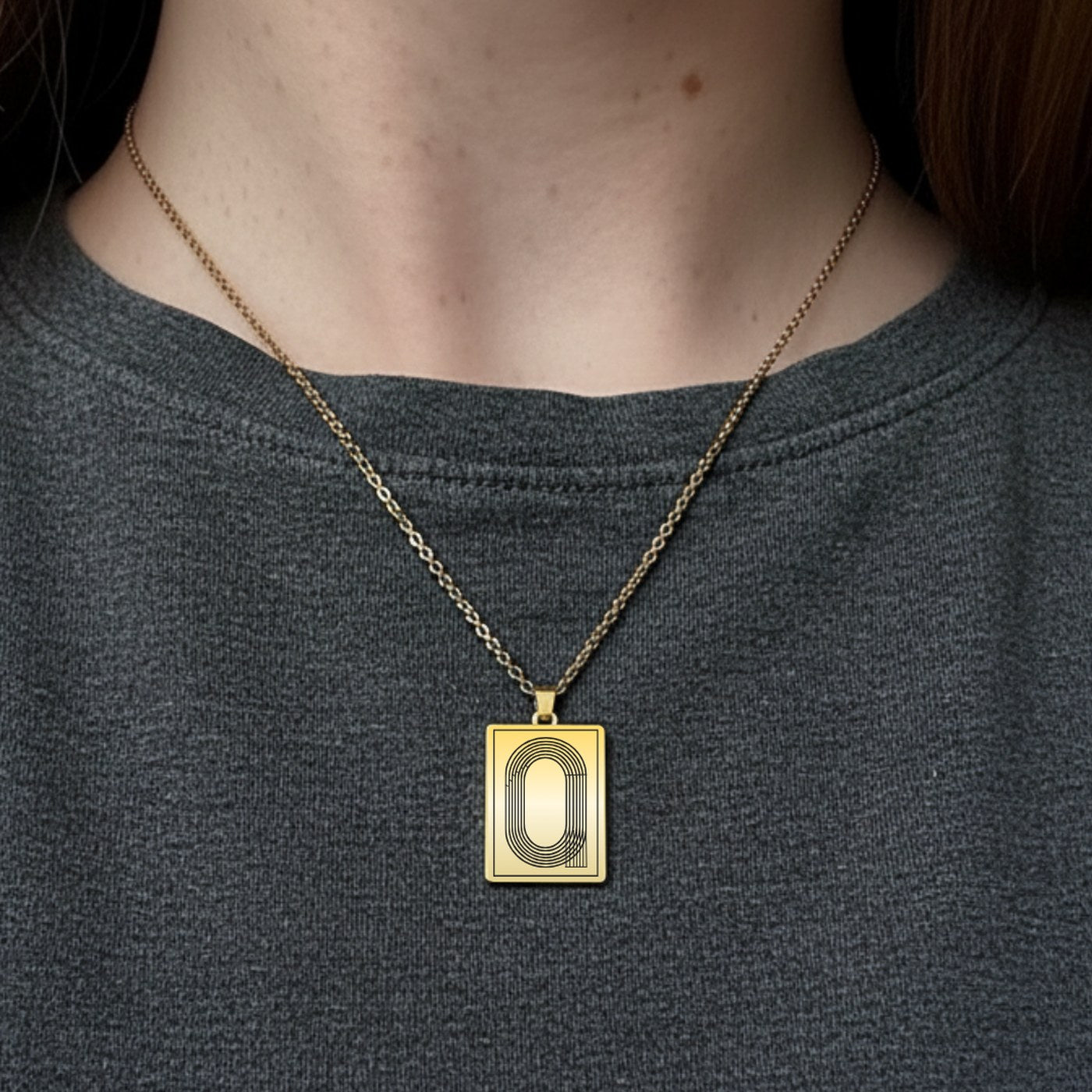 Persona track pendant worn